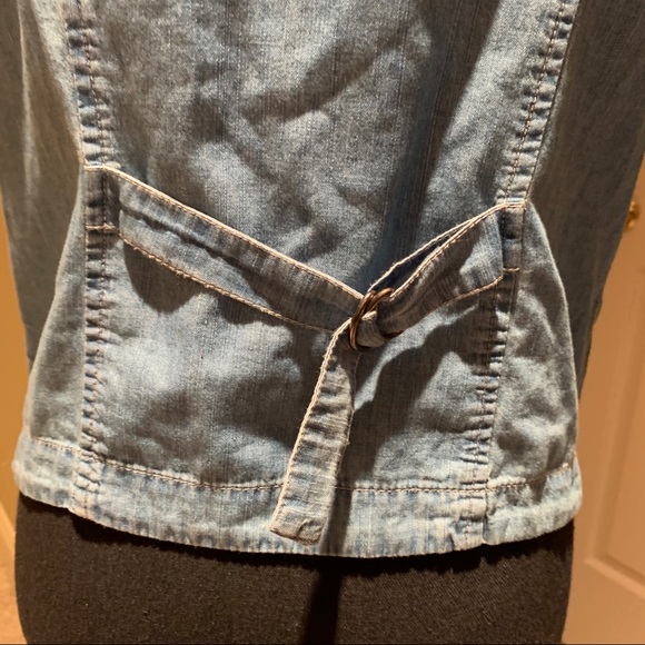NWT Denim Blouse - Picture 7 of 13
